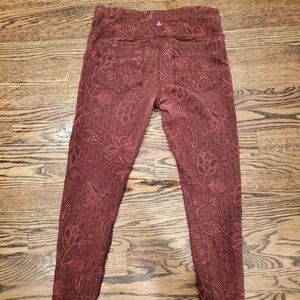 Prana M Leda pant Red/Orange Paisley